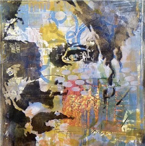 Layered art work by Slay Studio using StencilGirl® stencils.  #stencilgirl #stencils #faces #paint #layers Layered Stencil Art, Layer Painting, Experimental Painting, Journaling Paper, Face Collage, Stencil Ideas, Layered Art, Stencil Design, Mixed Media Artwork