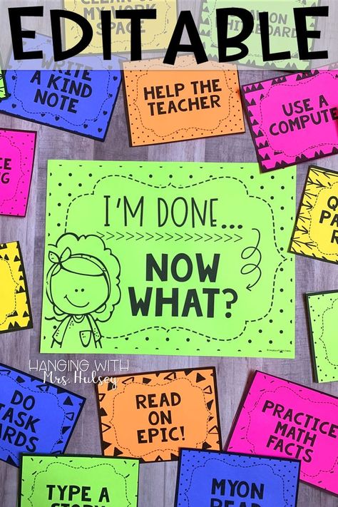 Help your fast finishers and early finishers answer the question of what to do next. These ideas are easy, quick, free, and editable so you can add what you want! Great for classroom management and anchor charts! What To Do When Im Finished Anchor Chart, Easy Crafts For 2nd Graders, Early Finishers 1st Grade, Fast Finisher Activities 3rd Grade, Early Finisher Activities 1st Grade, Math Early Finishers 3rd Grade, Early Finisher Anchor Chart, Fast Finisher Activities 2nd Grade, Early Finishers 3rd Grade