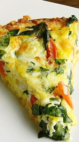 Florentine Quiche, Zucchini Quiche, Delicious Quiche, Menu Sarapan Sehat, Quiche Recipes Easy, Breakfast Quiche, Egg Muffins, Quiche Recipes, Seitan