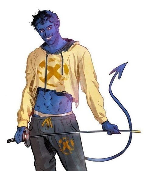 Nick Robles, Nightcrawler Art, Nightcrawler Marvel, Nightcrawler Comic, Nightcrawler Xmen, Xman Marvel, Kurt Wagner, Drawing Study, Comic Boards