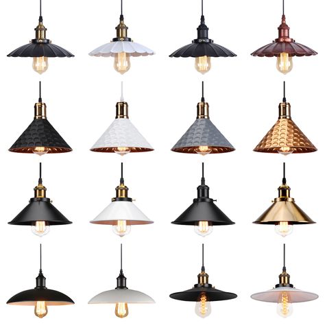 Industrial Retro Iron Pendant Light Dining Room Restaurant Kitchen Hanging Lamp Loft Vintage Simple Kitchen Hanging Lamps, Pendant Light Chandelier, Iron Pendant Light, Light For Dining Room, Pendant Lighting Dining Room, Iron Pendant, Pendant Lights & Chandeliers, Iron Lighting, Restaurant Kitchen