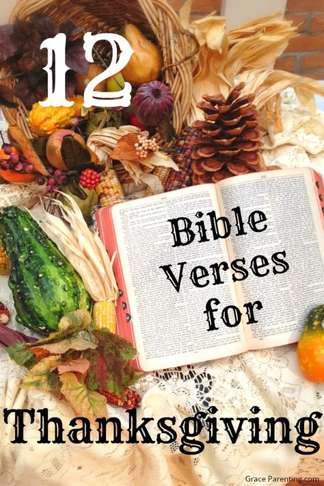 Bible verses for Thanksgiving. Short bible verses that you can use this Thanksgiving with your family! Easy Thanksgiving scriptures for your kids to read and learn. Verses For Thanksgiving, Thanksgiving Verses, Thanksgiving Devotions, Thanksgiving Scripture, Thanksgiving Bible Verses, God Verses, Bible Sayings, Christian Thanksgiving, Short Bible Verses