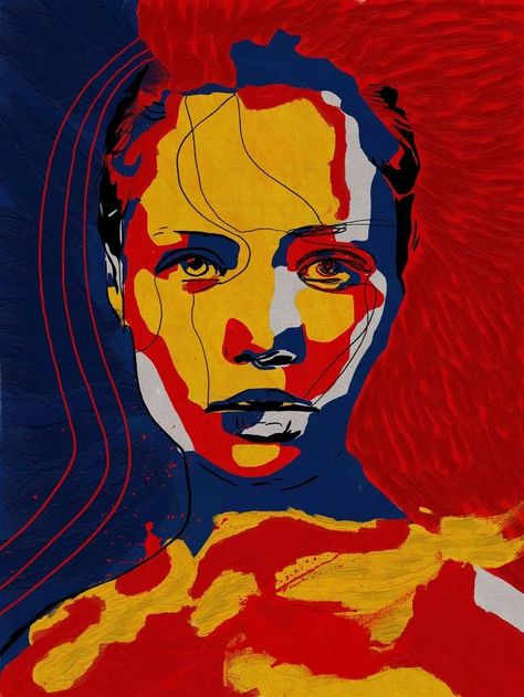 Original Art Mista/Acrylic Painting, measuring: 75W x 100H x 5D cm, by: Juca Maximo (Brazil). Styles: Conceptual, Figurative, Abstract Expressionism, Expressionism, Portraiture. Subject: Portrait. Keywords: Portrait, Woman, Jucamaximo, American, Expressionism, Colors, Female, Lines. This Mista/Acrylic Painting is one of a kind and once sold will no longer be available to purchase. Buy art at Saatchi Art.#portraitpainting #abstractportraitpainting #acrylicportraitpainting #artisticportraits Acrylic Portrait Painting, Digital Painting Portrait, Conceptual Painting, Canvas Portrait, Portraiture Painting, Figurative Abstract, Portrait Woman, Linocut Art, Digital Portrait Art