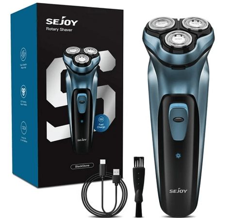 Sejoy Men’s Electric Shaver Razor ONLY $15.99 (Reg. $59.99)! Beard Shaver, Men Face, Floating Head, Shaving Machine, Shaving Beard, Electric Shaver Men, Nose Hair Trimmer, Trimmer For Men, Electric Razor