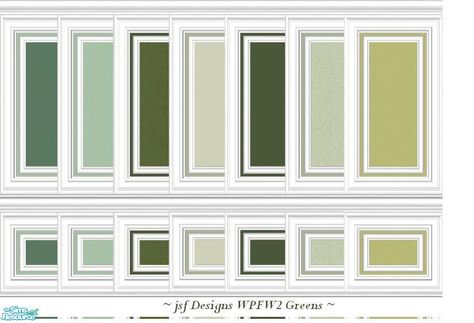 Green Painted Walls, Painted Wood Walls, Sims House Plans, 4 Wallpaper, Floral Tiles, The Sims 2, Sims 4 Cc Furniture, Holiday Wallpaper, Green Tile