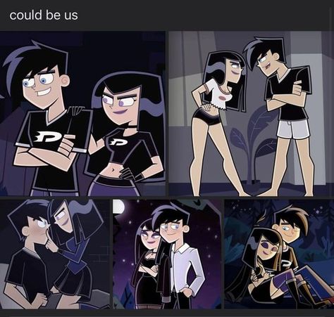 Danny Phantom Nickelodeon, My Life A Movie Fr, Funny Halloween Aesthetic, Danny Phantom Girlfriend, Relationship Cartoons Couples, Cute Couples Poses Drawing Ref, Twin Cartoon Characters, Sam Manson Pfp, Sam Manson Fanart