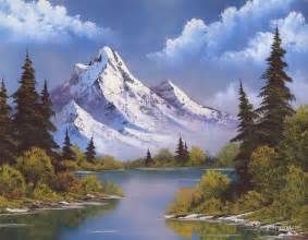 Gunung Everest, Bob Ross Art, Bob Ross Paintings, Popular Paintings, Landscape Paintings Acrylic, Landscape Art Painting, Nature Art Painting, Bob Ross, Mountain Paintings