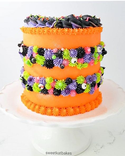 Best Sweets, Girl Online, Unique Cakes, Cake Designs Birthday, Halloween Cakes, Candy Bar, Baked Goods, Cake Designs, Girl Birthday