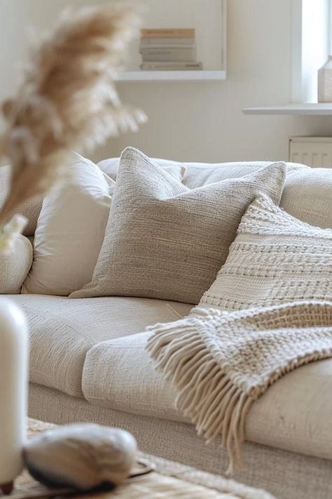 Cream Colored Sofa Room Ideas for Cozy Decor Large Cream Sofa, Living Room Cream Sofa, Cream Sofa Living Room Ideas, Cream Sofa Living Room Color Schemes, Sofa Room Ideas, Cream Sofa Living Room, Cream Colored Sofa, Colored Sofa, Cream Lounge