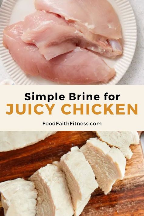 Get restaurant-quality chicken breasts at home with this simple brining technique. Perfect for any recipe. Brined Chicken Breast Recipes, Simple Brine For Chicken, How To Brine Chicken Breast, Brine For Chicken Breast, Brining Chicken Breast, Chicken Brines, Chicken Breast Brine, Brined Chicken Breast, Chicken Breast Brine Recipe