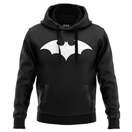 Batman And The Joker (Glow In The Dark) - Batman Official Hoodie Joker Hoodie, Dark Batman, Batman And The Joker, Batman Hoodie, Batman Merchandise, Hood Men, Wayne Enterprises, Nerd Outfits, Knight Logo