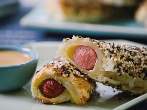 Coconut Shrimp Salad, Snacks For Dinner, Mini Pigs In A Blanket, Easy Egg Roll, Egg Roll Bowl, Katie Lee Biegel, Alex Guarnaschelli, The Kitchen Food Network, Honey Mustard Sauce