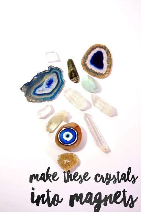 DIY Crystal Magnets | Pop Shop America - https://popshopamerica.com/blog/diy-crystal-magnets/ Crystals At Home, Making Crystals, How To Do Magic, Cocktail Stirrers, Easy Magic Tricks, How To Make Crystals, Love Crystals, Easy Magic, Fun Crafts To Do