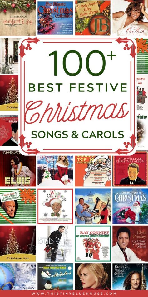 Get into the holiday spirit with these BEST festive Christmas songs & carols. From classic to contemporary this is the best Christmas song collection! #christmasmusic #bestchristmasmusic #christmassongs #bestchristmassongs #bestchristmasmusicforkids #classicchristmassongs #classicchristmascarols Frank Sinatra Christmas, Classic Christmas Music, Classic Christmas Songs, Best Christmas Songs, Xmas Songs, Joss Stone, Merry Christmas Baby, Favorite Christmas Songs, Christmas Songs