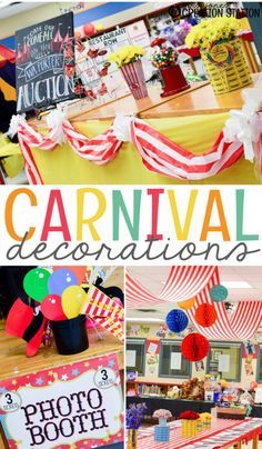 School Carnival Decorations, Math Carnival, Fall Carnival Games, Carnival Classroom, School Carnival Games, Carnival Signs, Fall Carnival, Diy Carnival, Carnival Ideas