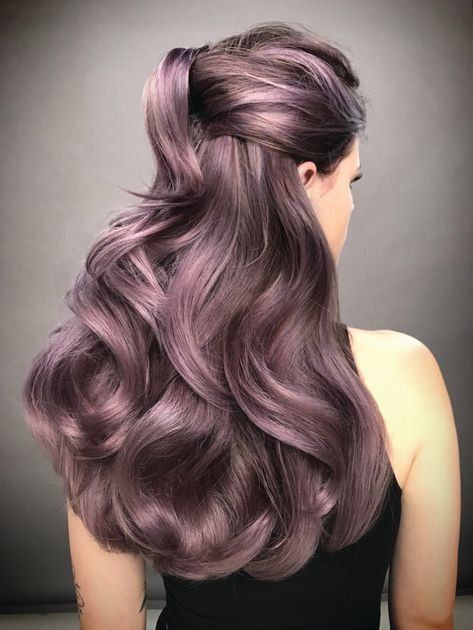 Hair Color Ideas Trendy, Beautiful Hair Color Ideas, Guy Tang Hair, Lavender Hair Colors, Dark Auburn Hair, Hair Color Options, Guy Tang, Color Balayage, Lilac Hair