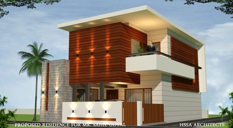 Corner house elevation Corner House Elevation, Corner House Design, House Design Modern, Home Gym Design Garage, Floor Designs, Elevation Design, Corner House, Gym Design, House Elevation