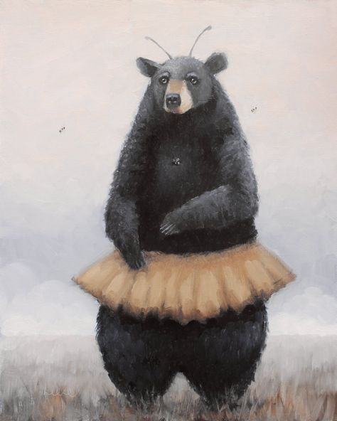 The Imposter, Vintage Bee, Gifts For Everyone, Black Bear, For Everyone, Unique Gifts, Bee, Gifts, Art