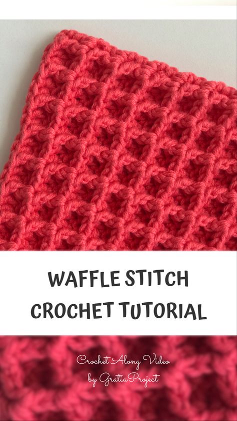 Crochet Waffle Stitch Scarf, Crochet To Sell, Waffle Stitch Crochet, Crochet Waffle, Crochet Waffle Stitch, Crochet Stitches For Blankets, Easy Crochet Blanket, Waffle Stitch, Sell Diy