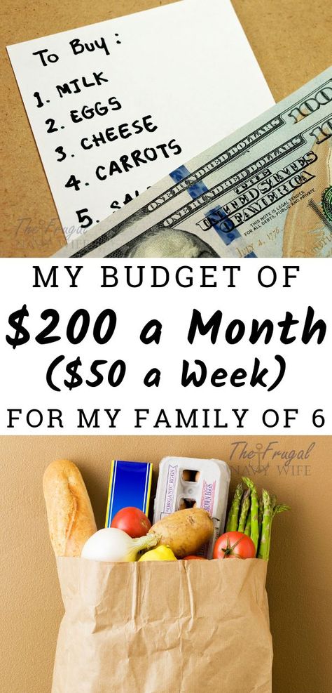 WOW! $50 a week on groceries for 6 people. I picked up so many tips for Feeding a Family on a Budget I will be using this week! #FrugalNavyWife #GroceryBudget #FSavingMoney Groceries On A Budget Families, Saving Money Tips, Grocery Budget, Budget Meal Planning, Family Of 6, Large Families, Money Budgeting, Saving Money Budget, Living On A Budget