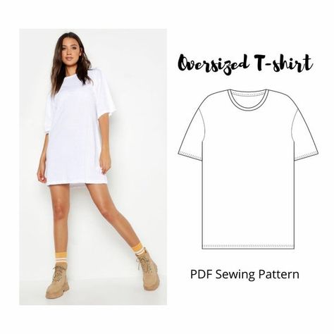 Umgestaltete Shirts, T Shirt Sewing, T Shirt Sewing Pattern, Knitted Crop Tank Top, Shirt Sewing, Women's Sewing Pattern, Upcycle Shirt, Shirt Sewing Pattern, Tshirt Refashion