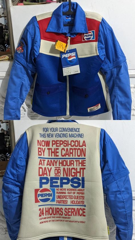 Jacket Pepsi Merch, Pepsi Jacket, Pepsi Max, Sneaker Posters, Yellow Corn, Racer Jacket, Pepsi Cola, Motorcycle Jacket, Corn