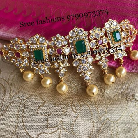 gold-plated-silver-antique-jewellery-designs-2019 (11) Choker Necklace Designs, Antique Silver Jewelry, Gold Necklace Indian Bridal Jewelry, Jewelry Set Design, Silver Jewellery Indian, Jewellery Indian, Indian Jewellery Design Earrings, Gold Jewelry Sets, Gold Pendant Jewelry