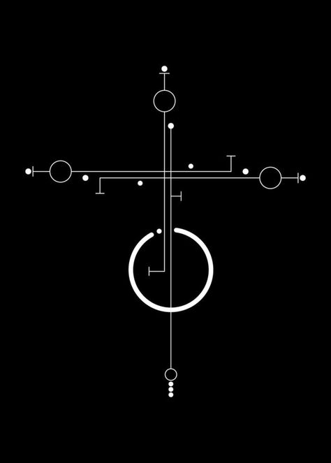 Linear Minimalist Cross Tattoo, Sacred Geometry, Mystical Center, abstract esoteric white religious sign, pagan icon vector illustration isolated on black background Minimalist Cross Tattoo, Tattoo Sacred Geometry, Abstract Cross, Aztec Tattoo Designs, Cross Tattoo Designs, Aztec Tattoo, Sign Of The Cross, Black Minimalist, Knee Tattoo