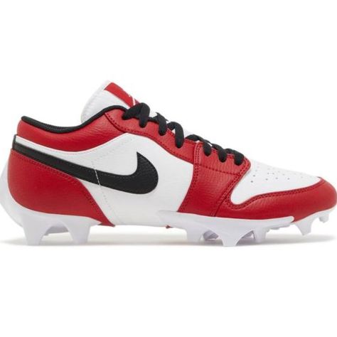 Jordan 1 Low Td Cleat 'Chicago' 2023 Fj6245-106 Football Cleats Multi Size 9-13 Cleats Are Brand New And Have Never Been Worn. Cleats Come With Their Original Box, Which May Show Mild To Moderate Amounts Of Wear From Handling. Jordan 1 Cleats, Flag Football Cleats, Jordan Football Cleats, Jordan Cleats, American Football Cleats, Softball Bag, Air Jordan 11 Bred, Shoes Jordan 1, Softball Bags