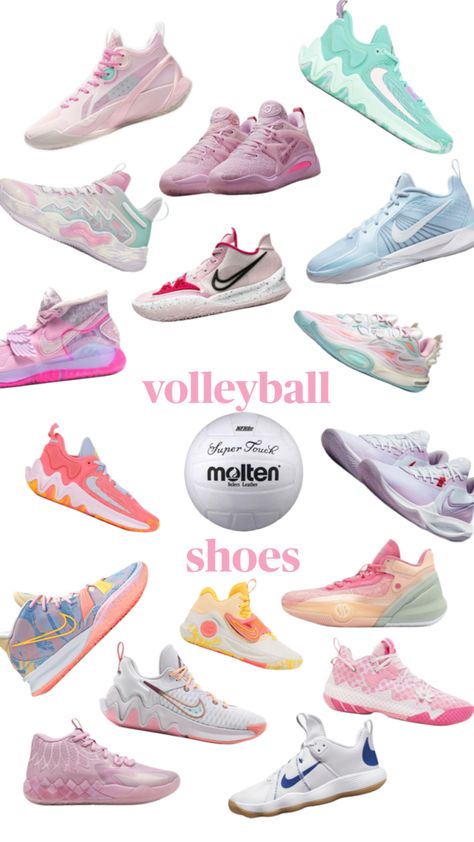 Nike Volleyball Shoes, Best Volleyball Shoes, Volleyball Bag, Volleyball Photos, Pretty Sneakers, Volleyball Inspiration, Back To School Shoes, Cute Nike Outfits, Preppy Shoes