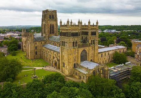 Durham Cathedral| History & Facts | Britannica Ripon Cathedral, Farne Islands, Romanesque Art, Durham Cathedral, Salisbury Cathedral, Romanesque Architecture, Castles In England, York Minster, The Cloisters