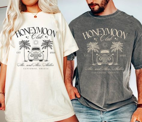 Custom Honeymoon Shirt, Honeymooners Gift, Custom Mr and Mrs Shirt, Just Married Shirt, Groom Bride Matching Couple Shirts, Future Mrs Shirt by LaviRoseStudio on Etsy Future Mrs Shirt, Married Shirt, Family Cruise Shirts, Family Reunion Shirts, Family Beach Trip, Reunion Shirts, Mrs Shirt, Honeymoon Shirts, Cruise Shirt