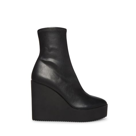 Steve Madden Wedges, Steve Madden Store, Heel Boot, 5 Inch Heels, Wedge Boots, Shoe Game, Platform Wedges, Steve Madden Shoes, Wedge Heels