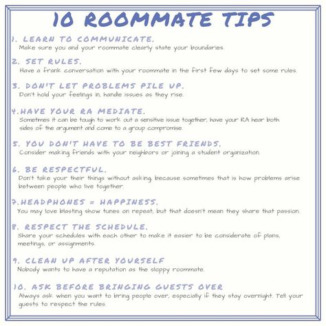 Roommate Rules Apartments, Roomies Quotes Roommate Friends, Roommate Boundaries, Roomies Quotes, Rules For Roommates, House Rules For Roommates, Roomate Ideas Apartments, Roommate Organization, Roommate Tips