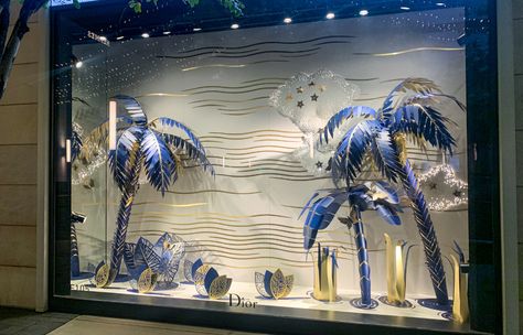 DIOR Christmas “Common Ground” Display – 60 Grit Studios Dior Christmas, Fashion Window Display, Design Studio Workspace, Temecula California, Store Design Boutique, Visual Merchandising Displays, Store Window Displays, Window Display Design, Spring Window