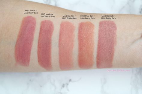 MAC Boldly Bare – The Most Versatile Nude Lip Liner Mac Boldly Bare Lip Pencil, Mac Subculture Lip Liner, Blankety Mac Lipstick, Mac Bridal Lipstick, Mac Lip Liner Swatches, Mac Brave Lipstick, Mac Blankety Lipstick, Mac Blankety, Mac Modesty Lipstick