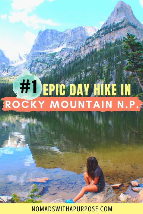 Rocky Mountain National Park has so many hiking options but which one is the best day hike? We've covered all the top easy, moderate, and strenuous day hikes in RMNP in this blog! Find the best day hike now! #rockymountain #RMNP #Colorado #nationalpark Rmnp Hikes, Estes Park Hikes, Rocky Mountain National Park Hikes, Rocky Mountain National Park Colorado, National Park Camping, Estes Park Colorado, Colorado Vacation, Grand Lake, Thru Hiking