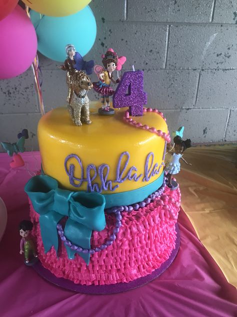 Fancy Nancy Cake Ideas, Fancy Nancy Birthday Party Ideas Cakes, Fancy Nancy Birthday Cake, Fancy Nancy Cake, Fancy Nancy Birthday Party Ideas, Princess Belle Cake, Fancy Nancy Clancy, Fancy Nancy Birthday Party, Fancy Nancy Birthday