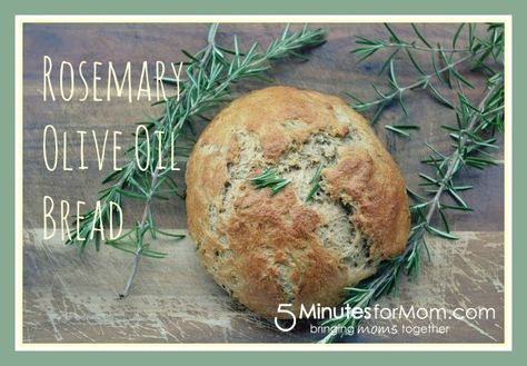 Rosemary Olive Bread. "This is SO good." Rosemary Olive Oil Bread, Rosemary Olive Oil, Gluten Free Pumpkin Bread, Olive Oil Bread, Rosemary Bread, Olive Bread, Tasty Bread Recipe, How To Dry Rosemary, Gluten Free Pumpkin