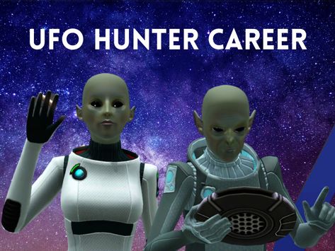 Always been curious about Alien Life? This is the job for you! Found in TSR Category 'Sims 4 Careers' Sims 4 Astronaut, Sims 4 Jobs, Interior Design Career, Alien Life, Creation Story, Sims Freeplay, Sims Community, Electronic Art, Futurism