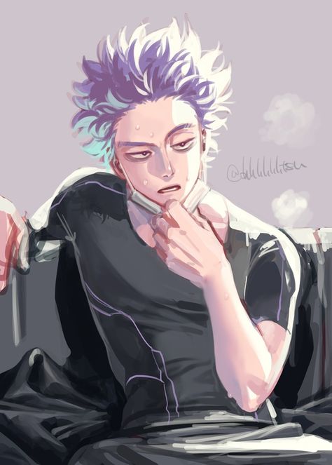 Hot Shinsou Fanart, Anime Hairstyles Male, Anime Akatsuki, Anime Hair, Fictional Crushes, Comic Heroes, My Hero Academia Manga, Funny Anime Pics, Handsome Anime