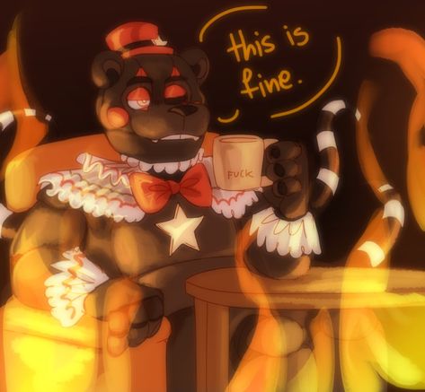 Lefty Fnaf, Rockstar Freddy, Memes Fnaf, Art Fnaf, Funny Fandom, Fnaf Book, Fnaf 2, Fnaf Fanart, Scott Cawthon