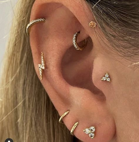 Ear Piercings, Ear Cuff, Piercings, Cuff