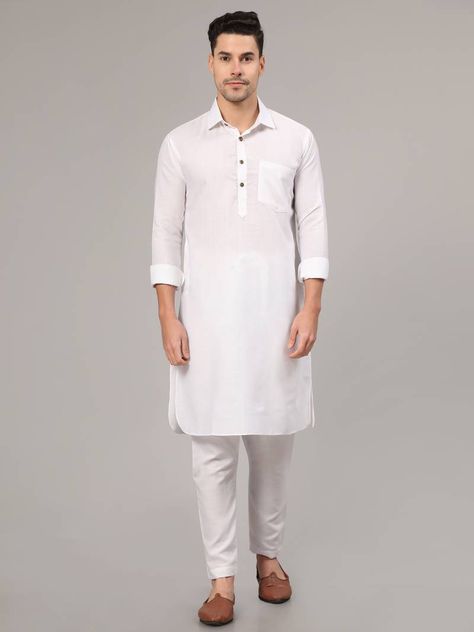 Latest Kurta Designs, Pajama Pattern, Mens Kurta Designs, White Kurta, Mens Pajamas, Kurta Designs, Pajamas, White, Dresses