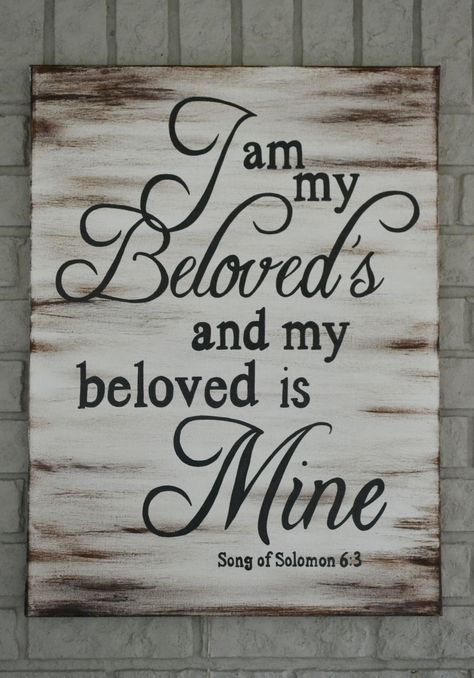 I am my beloved's and he is mine I Am My Beloved And My Beloved Is Mine, Verse Tattoos For Women, Small Bible Verse Tattoos, Verse Tattoos For Men, Bible Verse Tattoos For Women, Bible Verse Tattoos For Men, Tattoos For Women Shoulder, Valentines Signs, Beloved Tattoo