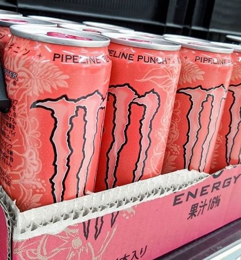 Pipeline Punch Monster Energy Aesthetic, Monster Energy Aesthetic, Energy Aesthetic, Monster Energy Drink, Pink Punch, Energy Drink, Monster Can, Monster Energy, Pinterest Board