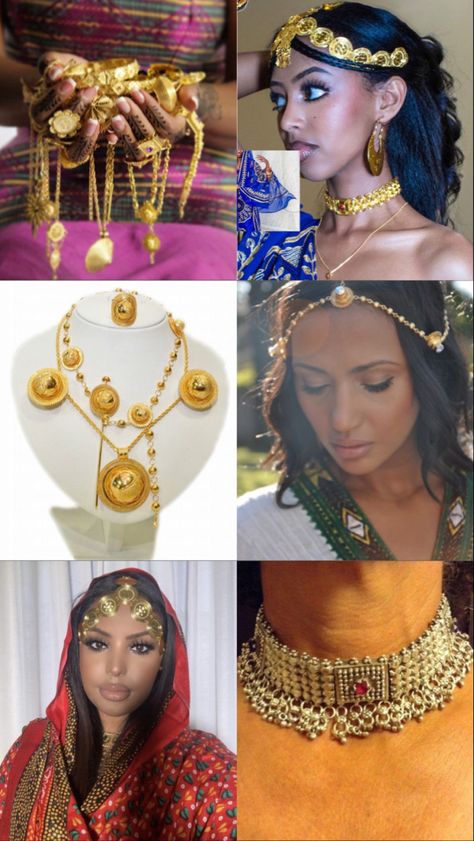 Eritrean People, Eritrean Women, Eritrean Culture, Eritrean Clothing, Habesha Kemis, Gold Silver Jewelry, Culture Day, African People, Natural Hair Braids