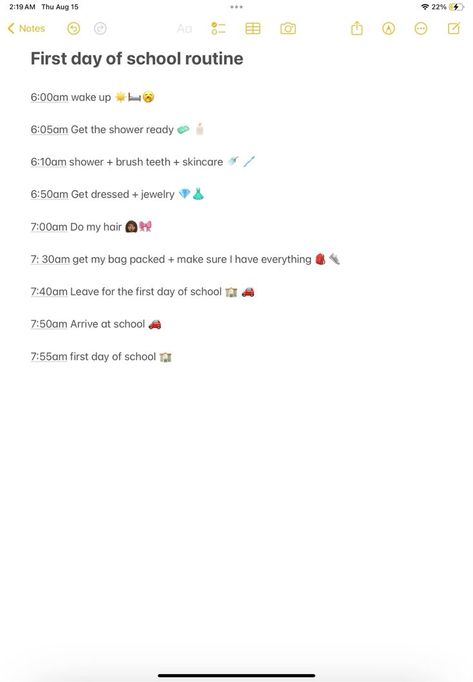 My first day of school morning routine 🏫 6:00am-7:55am ⏰ First day of school morning routine for 6:00am-7:55am 🩷 First Day Of School Morning Routine, School Morning Routine 6:00 Am, First Day Of School Routine, First Day Of School Morning, My First Day Of School, School Morning, Women Tips, School Routine, School Related