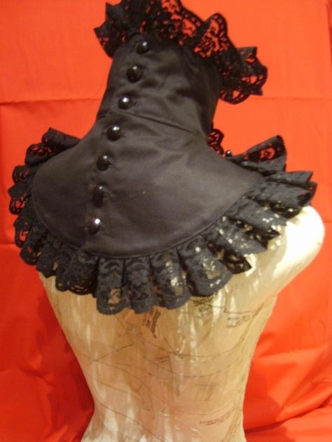 Victorian Collar, Victorian Goth, Victorian Steampunk, Steampunk Costume, Victorian Clothing, Edwardian Fashion, Moda Vintage, Fantasy Clothing, Steampunk Fashion