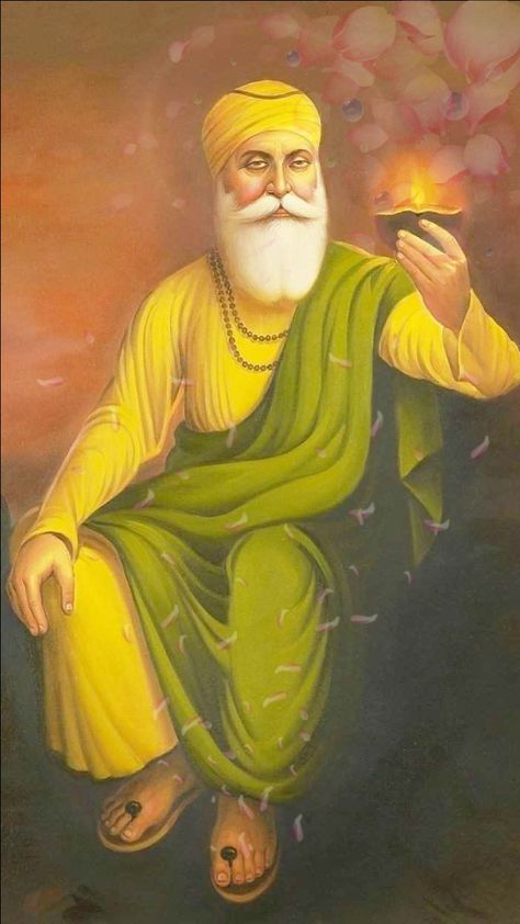 Instagram Reels Aesthetic, Shabad Gurbani, Guru Nanak Photo, Guru Nanak Wallpaper, Guru Nanak Dev Ji, Spiritual Pictures, Actors Illustration, Guru Nanak Jayanti, Baby Print Art